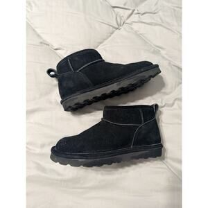 Bearpaw black shorty boots - size 6